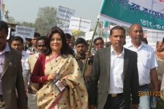 At a padayatra of the Goalpara District Congress Committee 2014