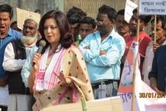 At a padayatra of the Goalpara District Congress Committee 2014