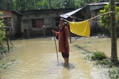 Lakhimpur Flood visit 2008
