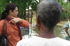 Lakhimpur Flood visit 2008