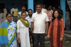 Lakhimpur flood visit 2008 at District Congress Office