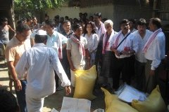 Majuli Flood Visit 2008