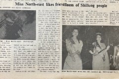 Bobbeeta Sharma winning the Miss Northeast Title.