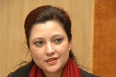 Addressing Press meet as the Chairperson of ASFFDC 2006
