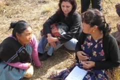 Shooting for the documentary on Strawberry fields it new Home for Films Division in Shillong 2010