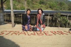 Shooting for the documentary on Strawberry fields it new Home for Films Division in Shillong 2010