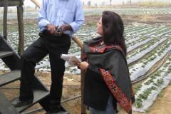 Shooting for the documentary on Strawberry fields it new Home for Films Division in Shillong 2010