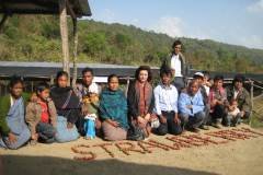 Shooting for the documentary on Strawberry fields it new Home for Films Division in Shillong 2010